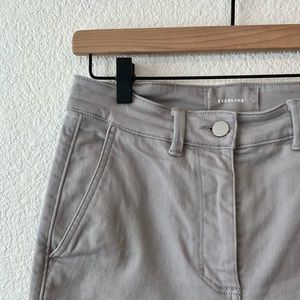 Everlane Size 4 Stone Gray Wide Leg Crop
